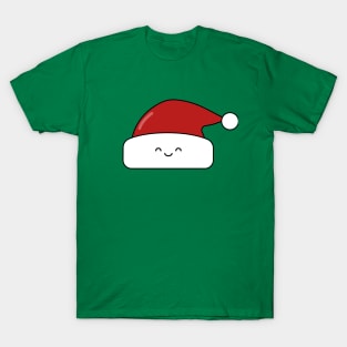 Kawaii Santa Hat T-Shirt